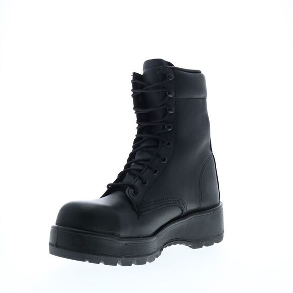 Lehigh Mens Steel Toe Work Boot Black Boots (NWT) - Picture 4 of 7